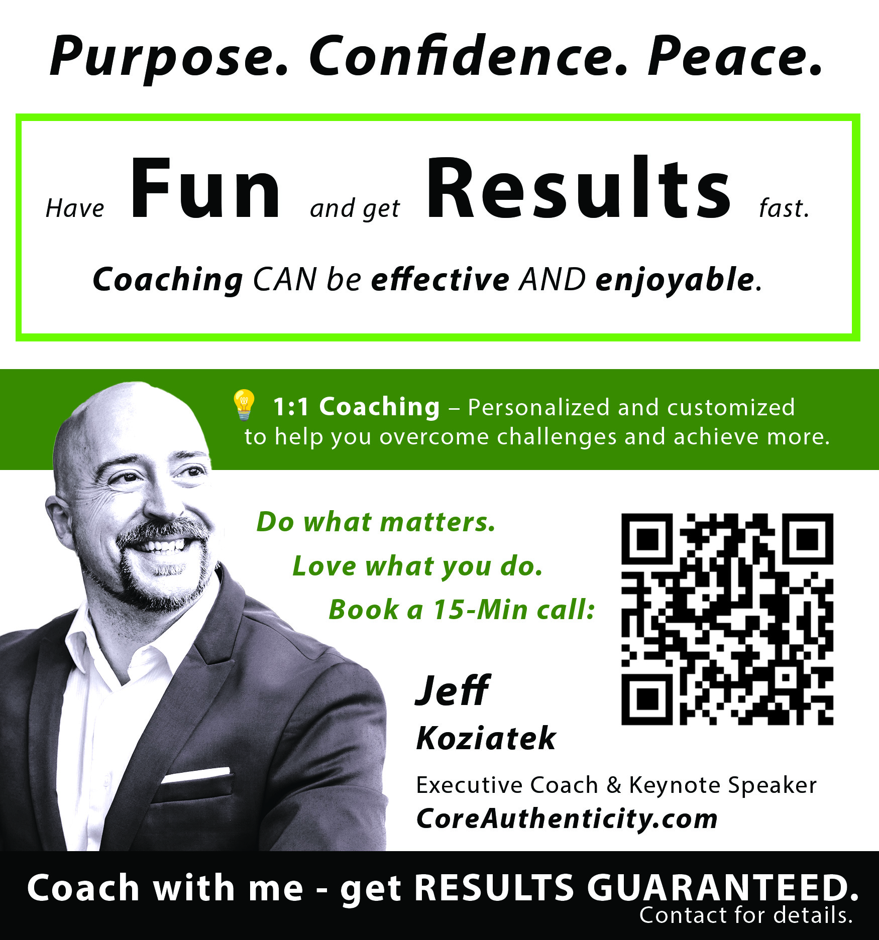 Jeff Koziatek - Executive Coach